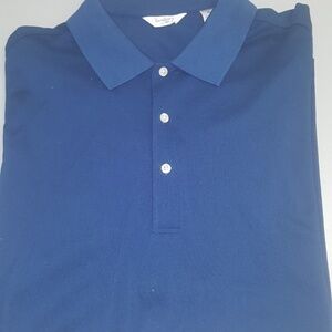 Turnbury Teal Blue Polo Shirt Size XL